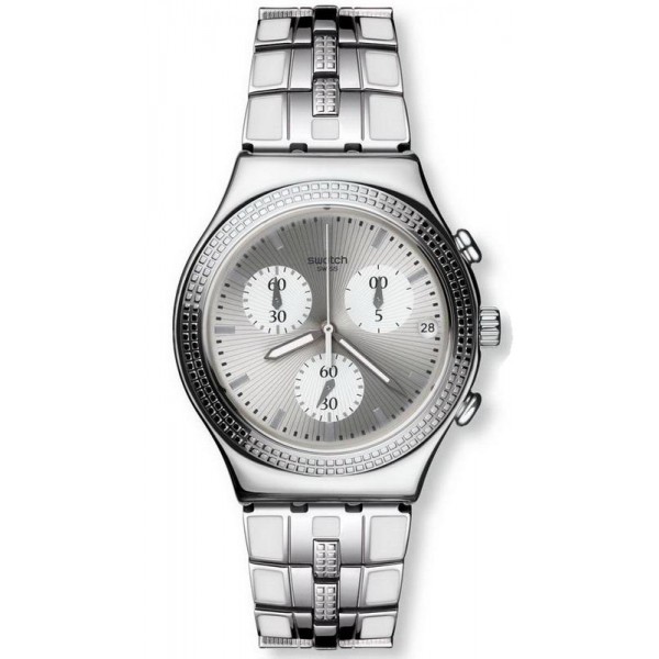 Comprar Reloj Mujer Swatch Irony Chrono Crystal Cascade YCS580G Cronógrafo
