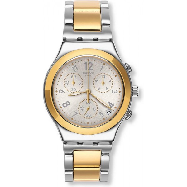 Swatch Unisexuhr Irony Chrono Dreamnight Golden YCS590G Chronograph kaufen