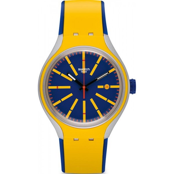 Buy Swatch Unisex Watch Irony Xlite Stretch YES4009