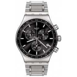 Reloj Hombre Swatch Irony Chrono Carbonium Dream YVS495G Cronógrafo