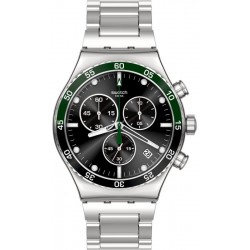Reloj Hombre Swatch Irony Chrono Dark Green Irony YVS506G Cronógrafo