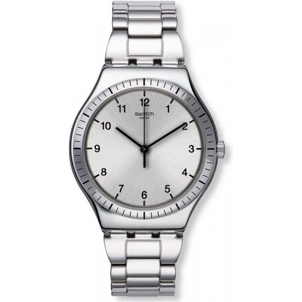 Buy Men's Swatch Watch Irony Big Classic Zio Argento YWS100G