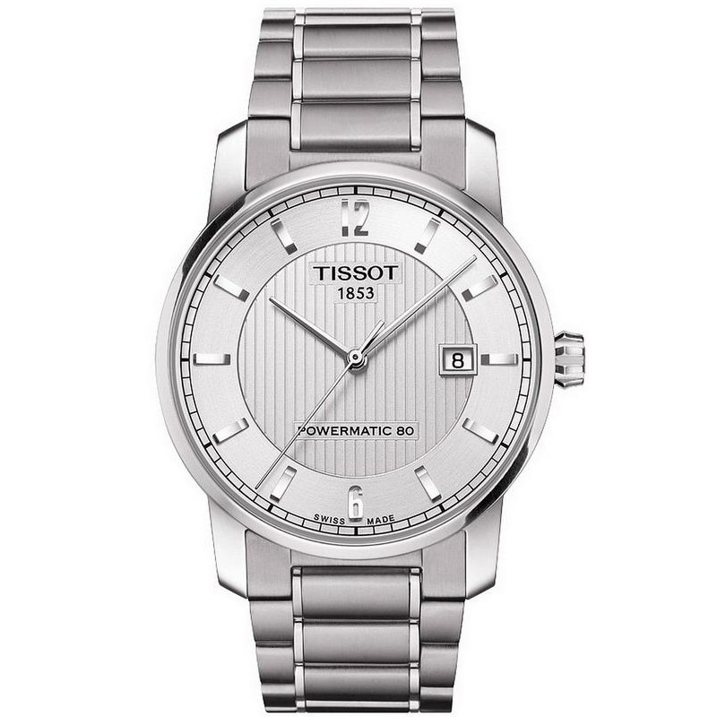 Tissot Herrenuhr T-Classic Titanium Powermatic 80 T0874074403700 - Crivelli  Shopping